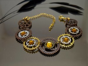 Steampunk náhrdelník